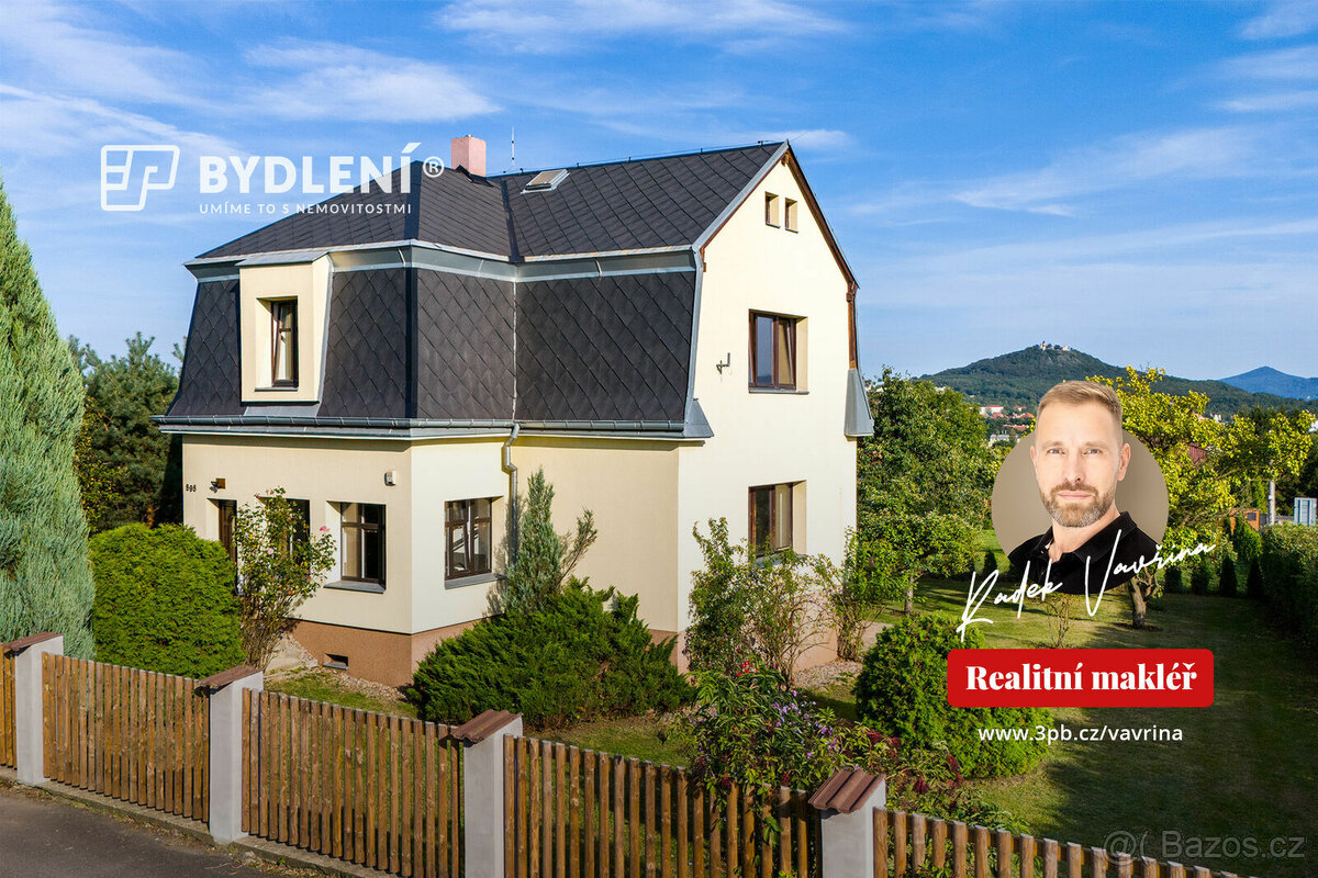 Prodej domu 215m², 4+1 s garáží a zahradou 1089m² v Teplicíc