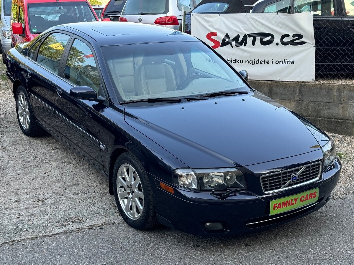 Volvo S80, 2.4D5,ZÁNOVNÍ STAV,XENONY,ŠÍBR