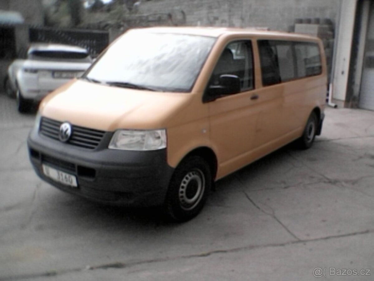 vw t5 caravelle 19,75kw,r.v.3-08,276000km.4mistna long