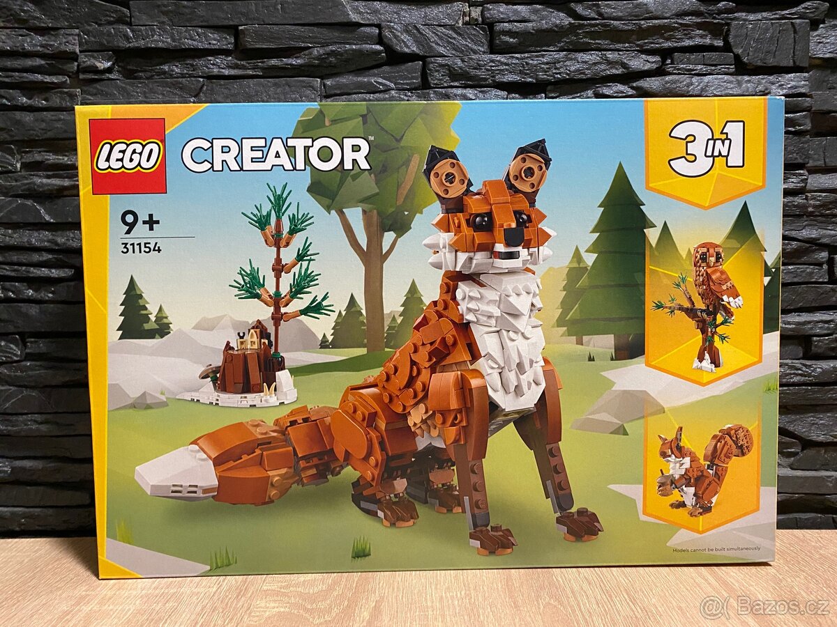 LEGO® Creator 31154 Zvířátka z lesa: Liška obecná