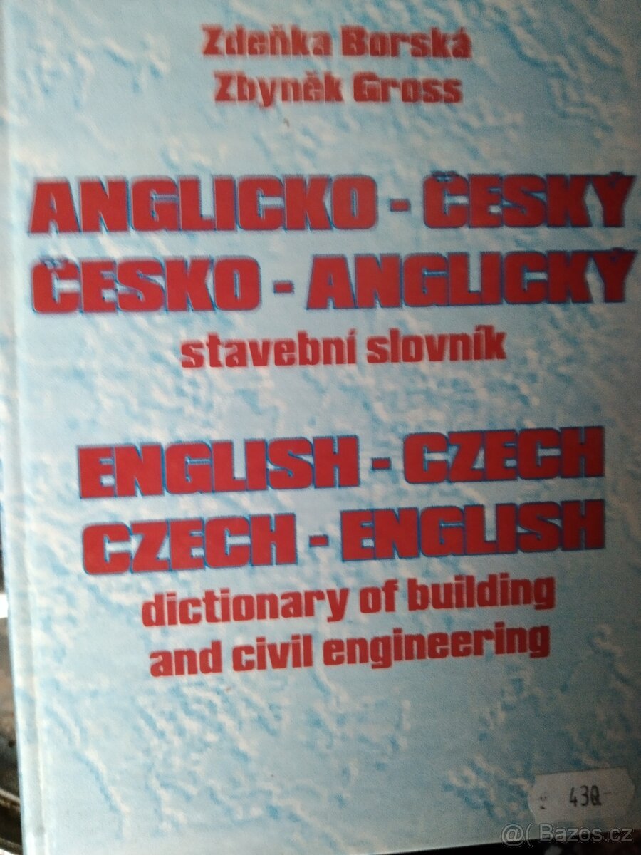 Anglicko - český a Česko - anglický stavební slovník