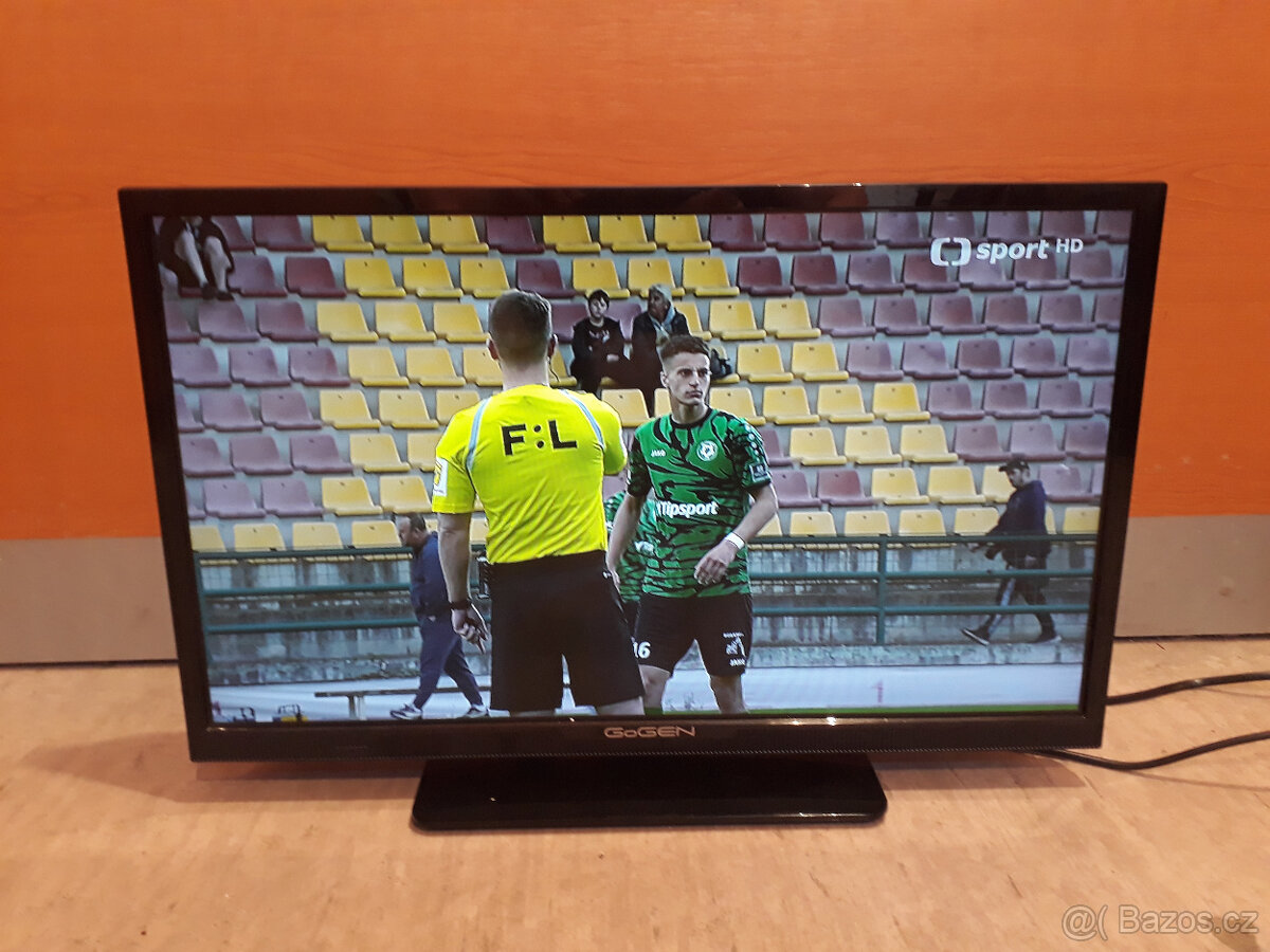 LED TV Gogen - 60cm, DVB-T2, USB, 2 x HDMI, záruka Datart