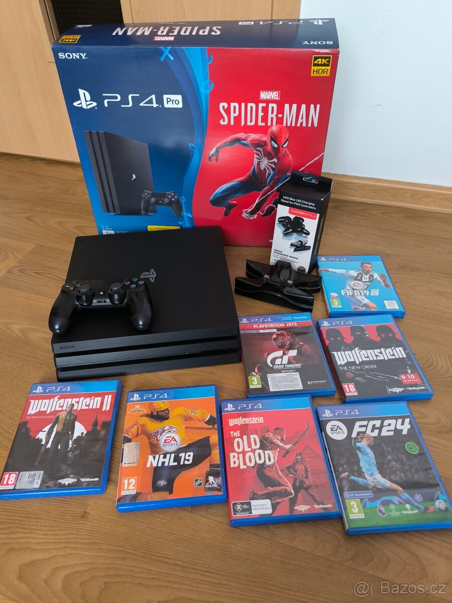 Sony PlayStation 4 Pro, černá