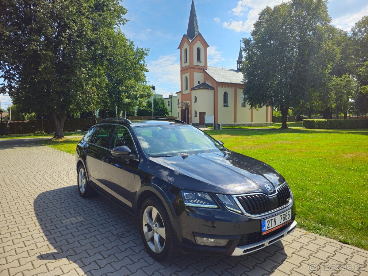 ŠKODA OCTAVIA SCOUT Ill 2,0 TDI 4x4 110KW DSG 2018 FULL LED