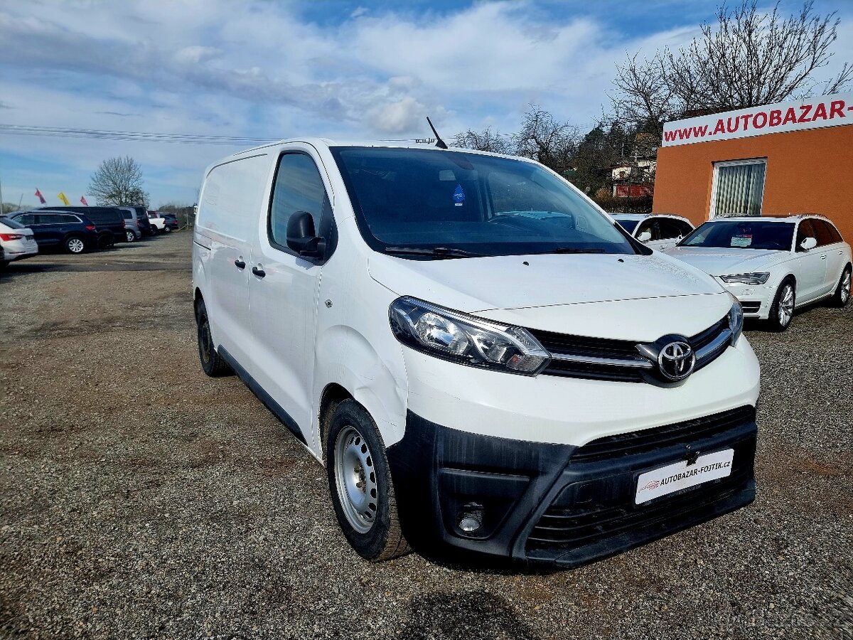 Toyota ProAce 2,0 D-4D 122k 1400kg L1 Live,pravidelný servis