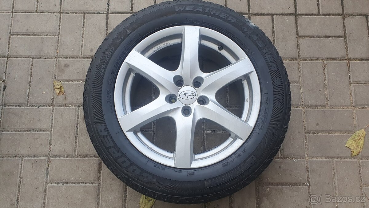 Zimní Sada Alu 5x100 225/60 R17 Subaru Outback Forester