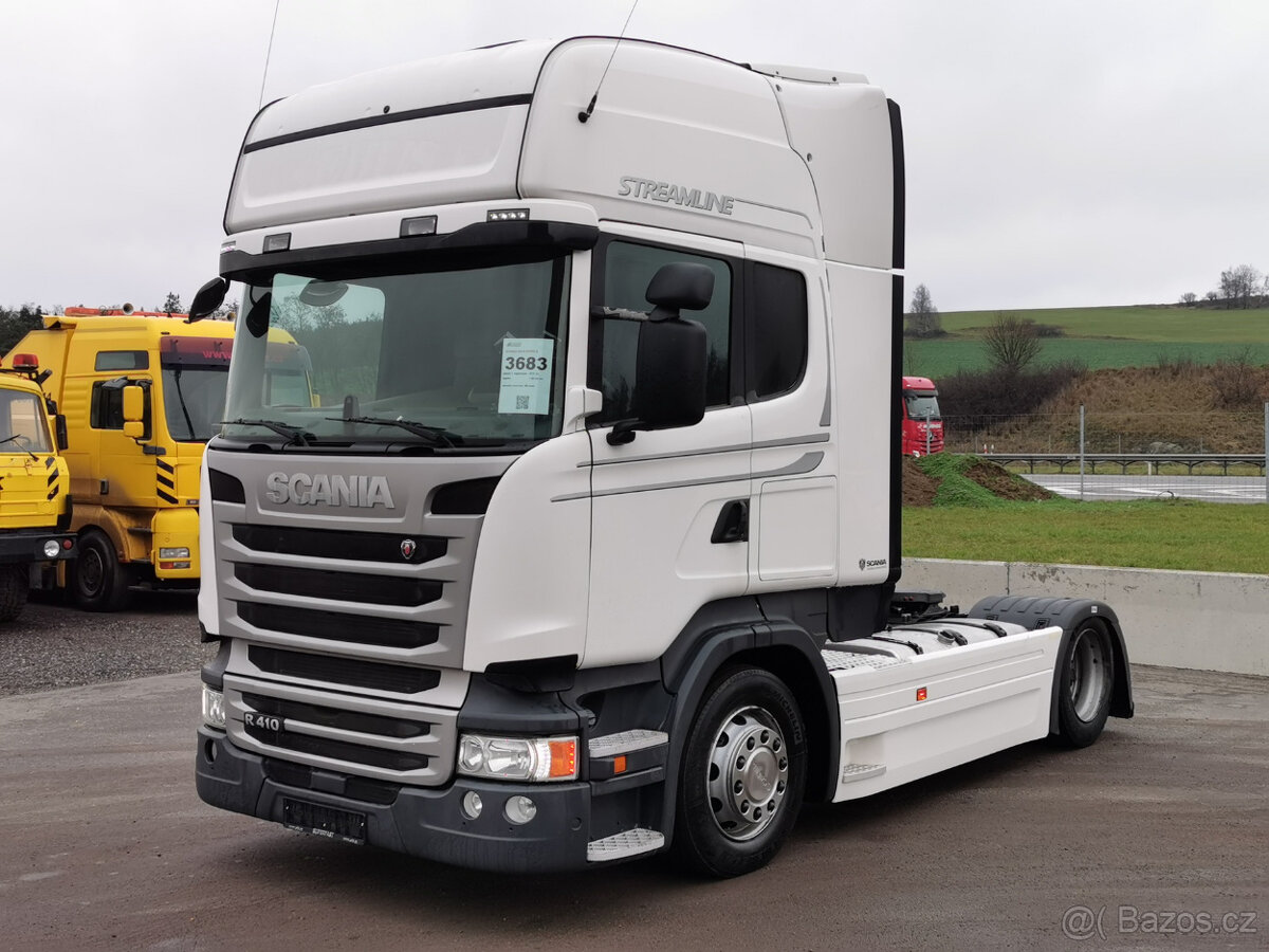 Prodám tahač návěsů SCANIA R410 EURO 6 low deck RETARDÉR