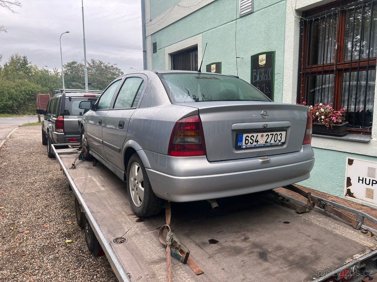 Prodám Opel Astra g motor z14xe 4dver