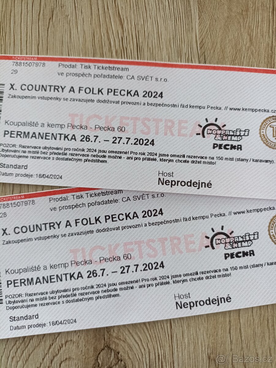 Vstupenky na Country Folk festival