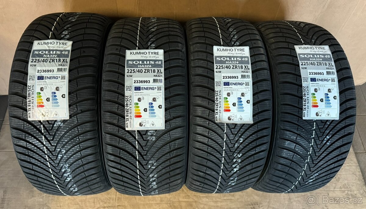 nové pneu 225/40-18 Kumho. DOT 2623