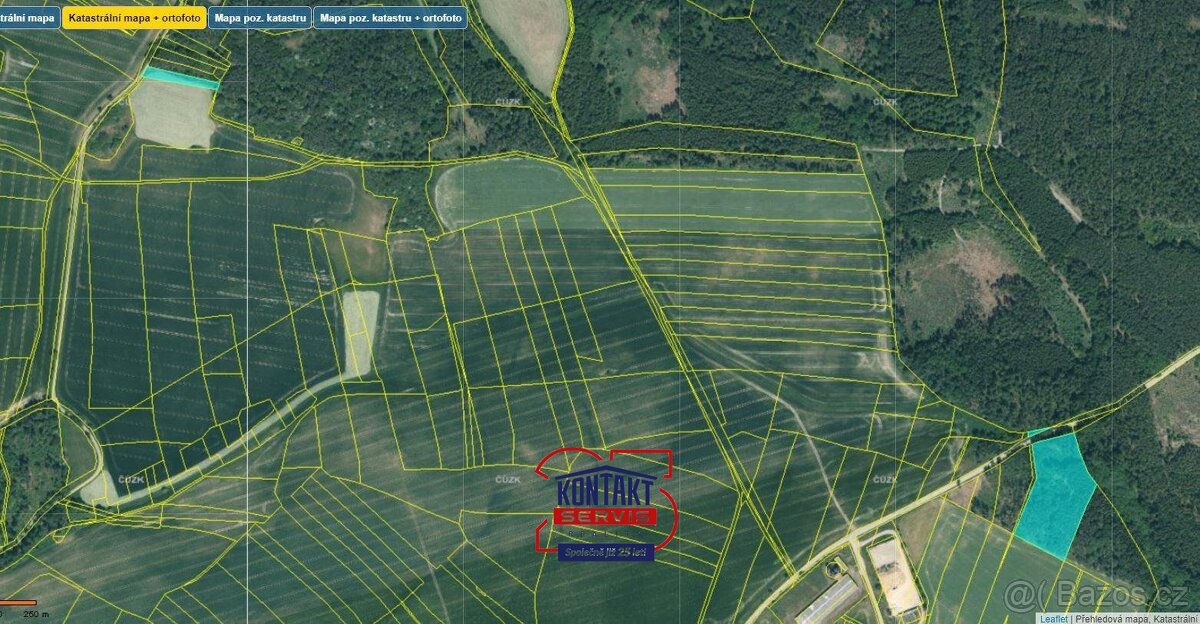 Prodej lesních pozemků u Hluboké na Plzeňsku, ev.č. VS-7359