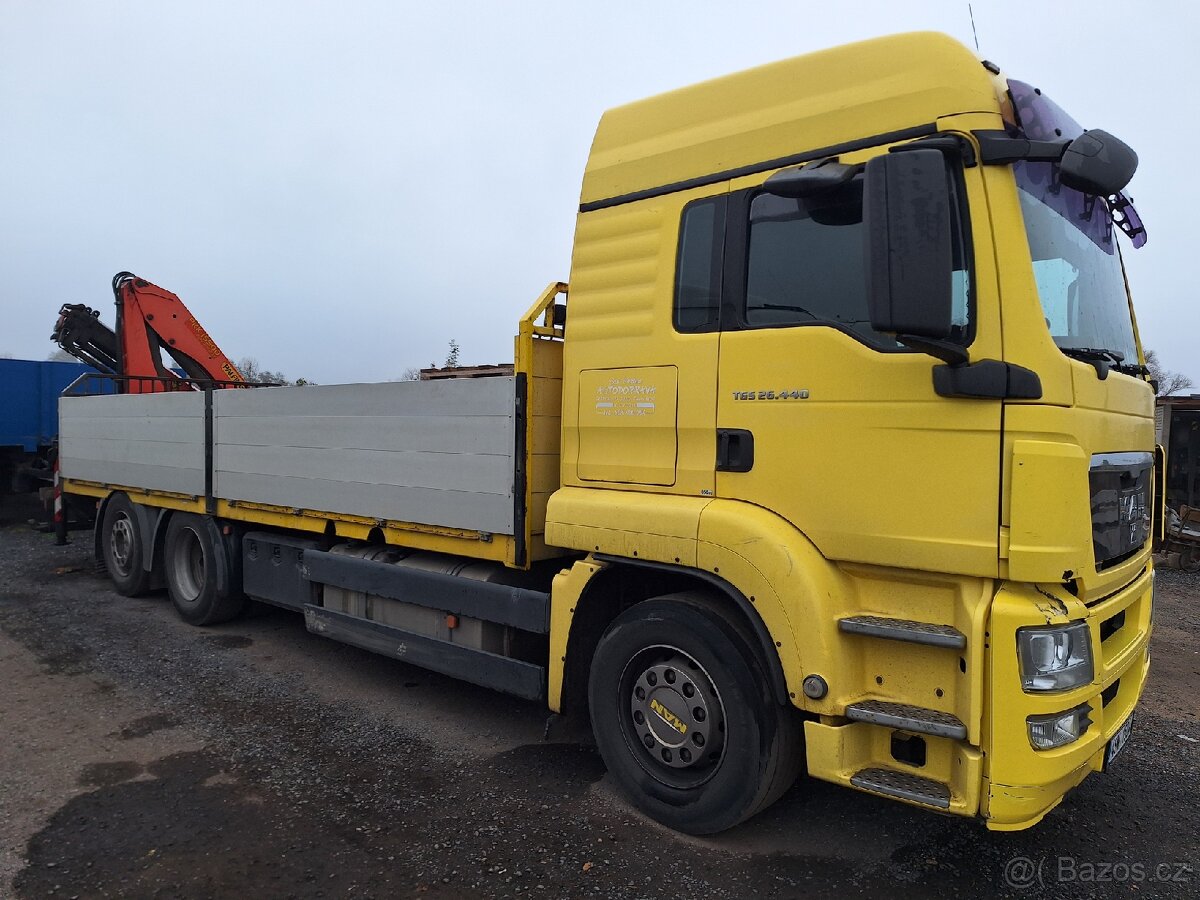 MAN 26.440 TGX- Palfinger 15 500