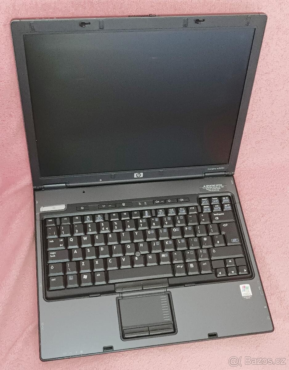 Notebook HP Compaq nc6220 funkční