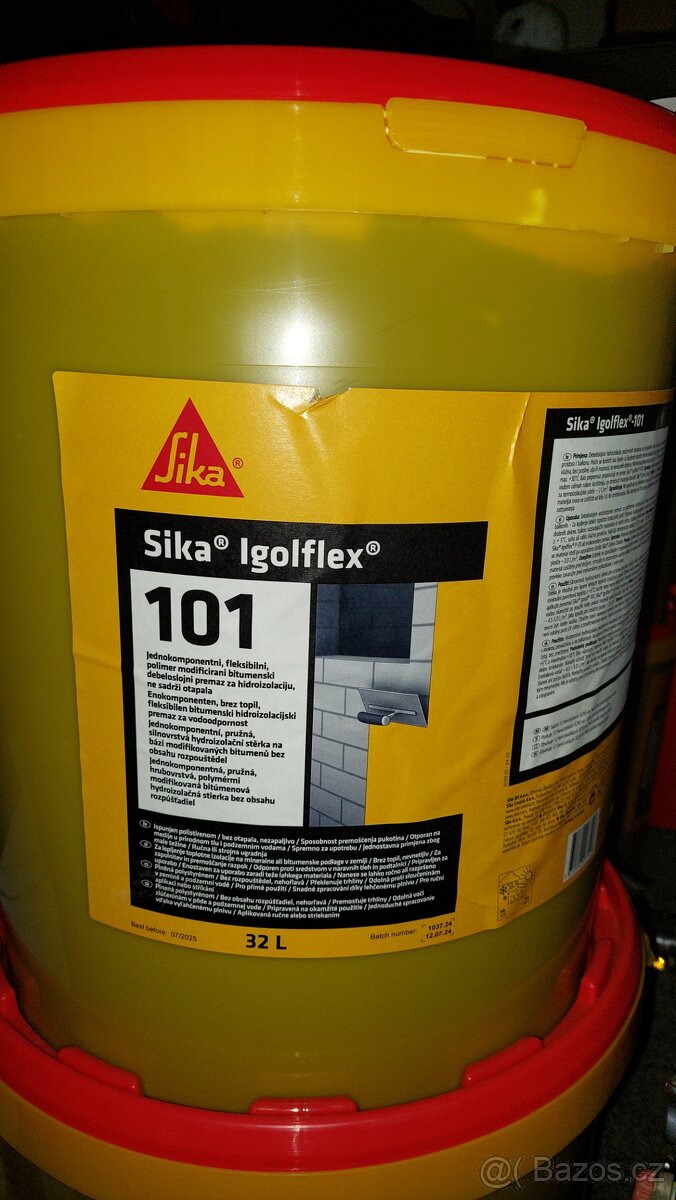 Stěrka hydroizolační Sika Igolflex 101 32 l