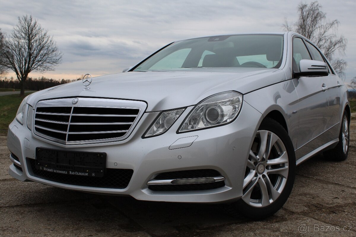 Mercedes Benz E-350 CGI 215Kw 6V 178000km úplný servis MB