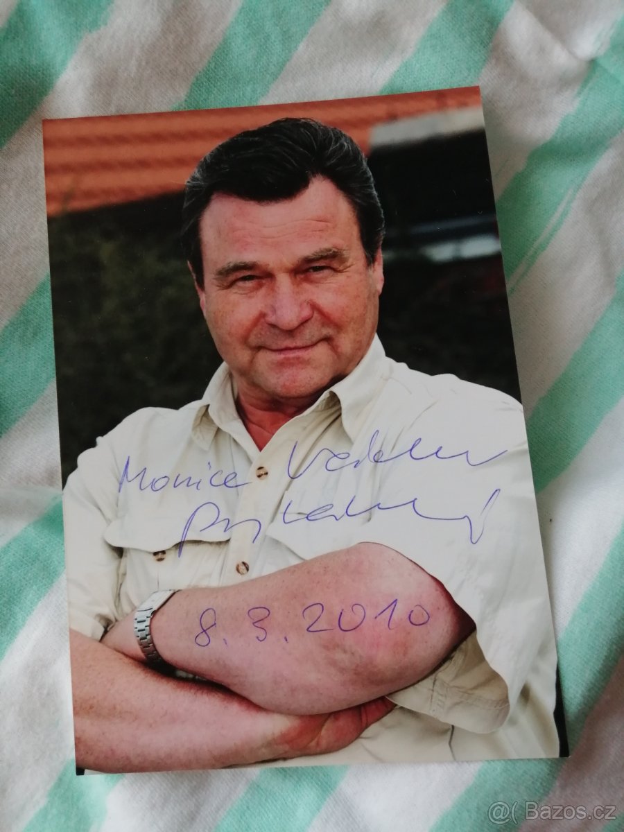Prodám autogram Václava Postráneckého (rok 2010)