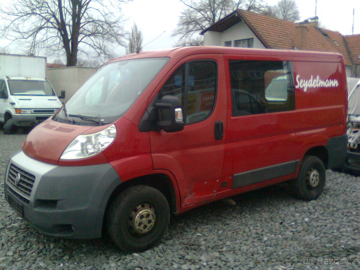 FIAT DUCATO 2.3JTD 88KW L1H1 R.V.2011-NÁHRADNÍ DÍLY