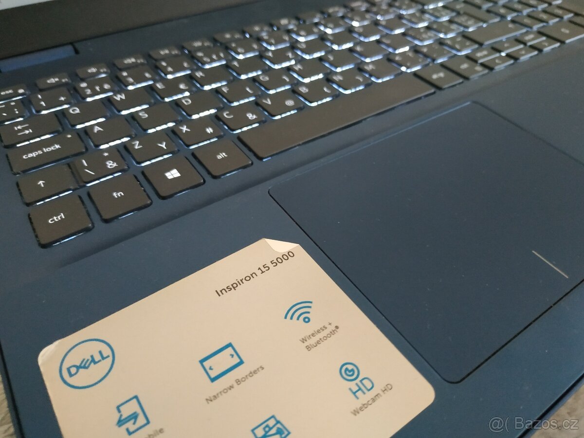 Ultrabook Dell 15 Blue Intel I5 4x 3,9Ghz- Podsv. Klavesnice