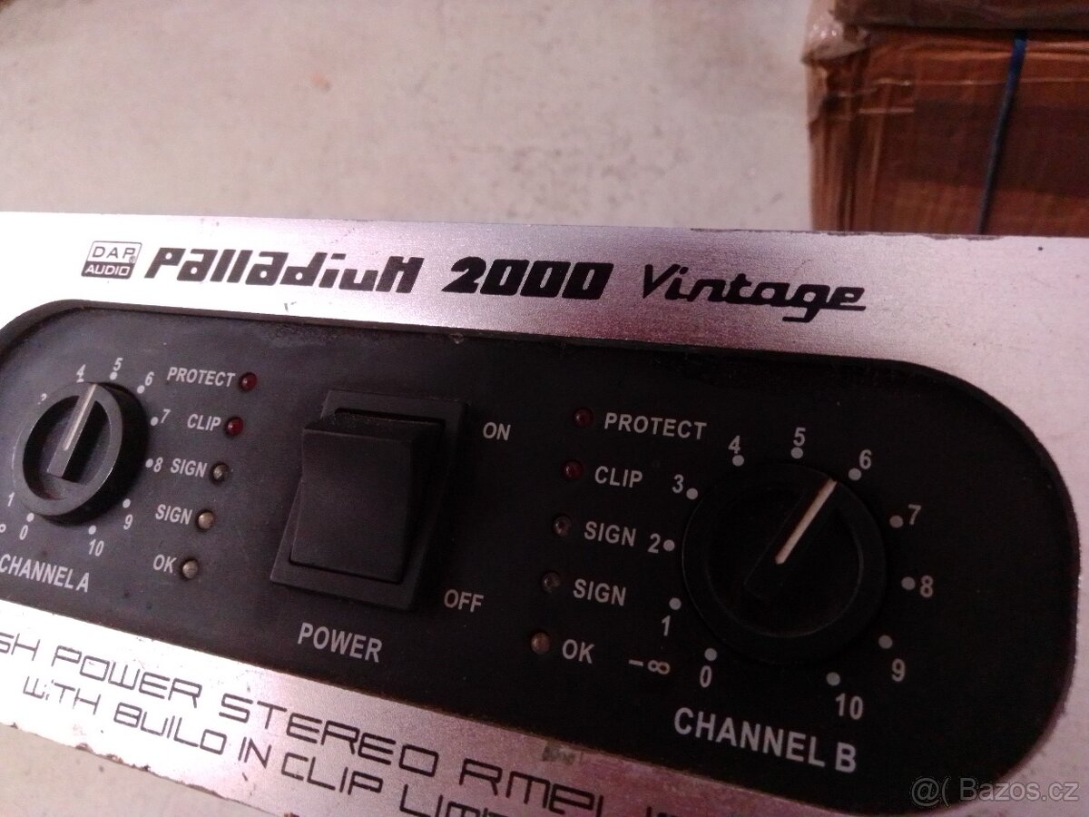 Zesilovač DAP PALLADIUM 2000 Vintage na opravu