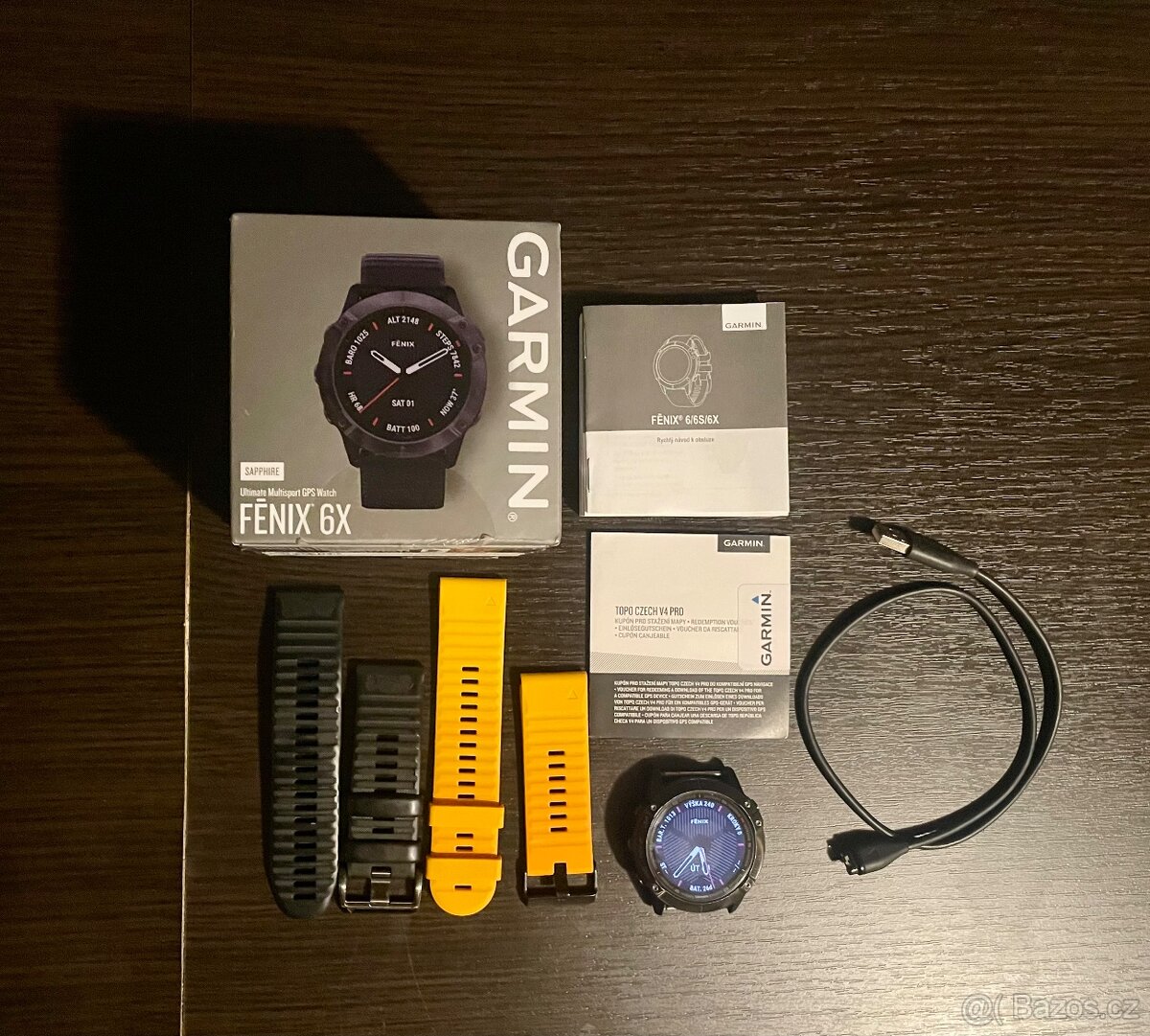 Garmin Fenix 6x sapphire rezervace