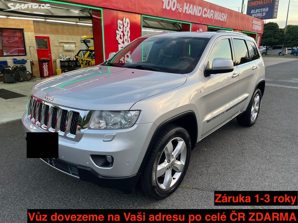 Jeep Grand Cherokee OVERLAND 177kw Kůže AUT Panorama +ZÁRUKA