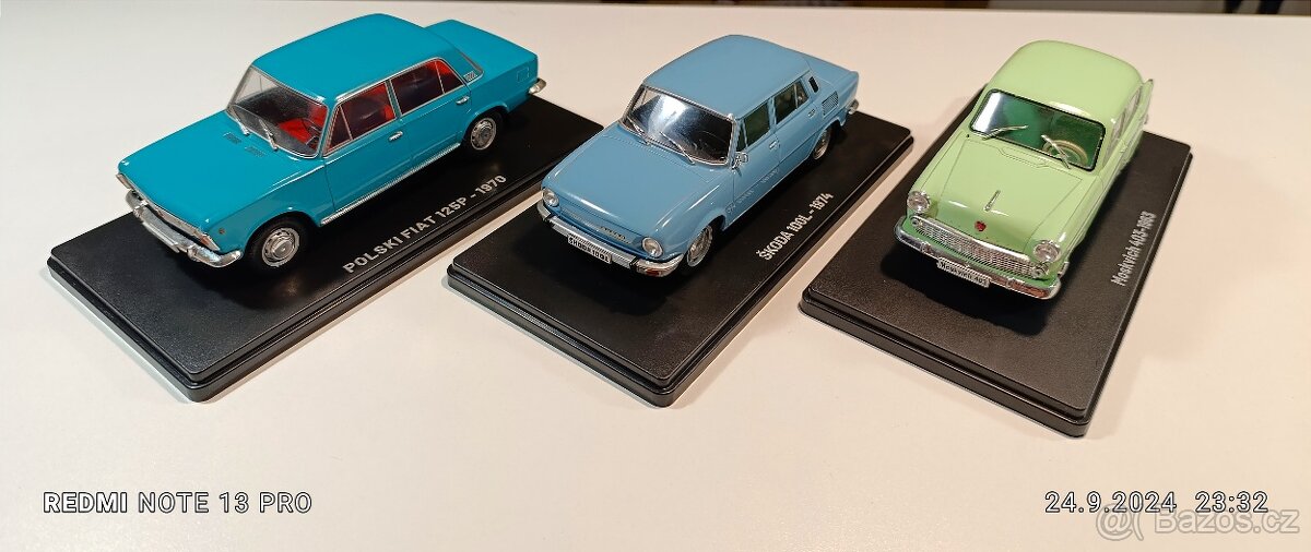 Modely aut - Hachette - 1/24 - Nezapomenutelné automobily