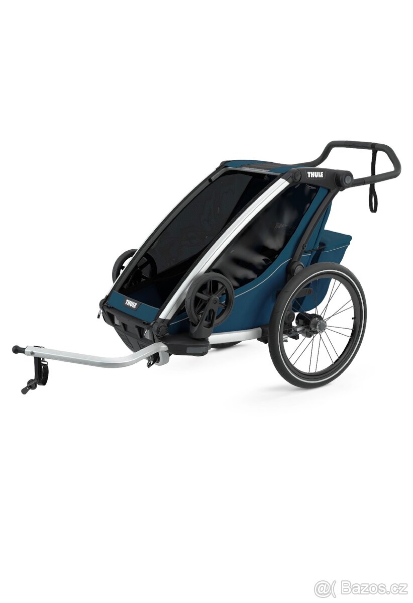 Thule chariot cross 1, Majolica blue