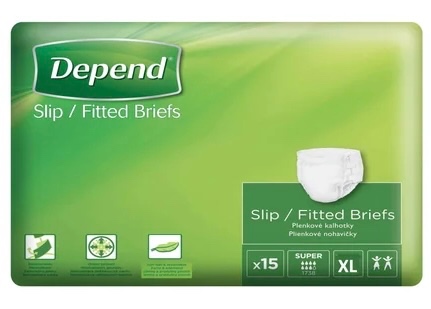 Depend Slip Super XL inkontinenční plenkové kalhotky