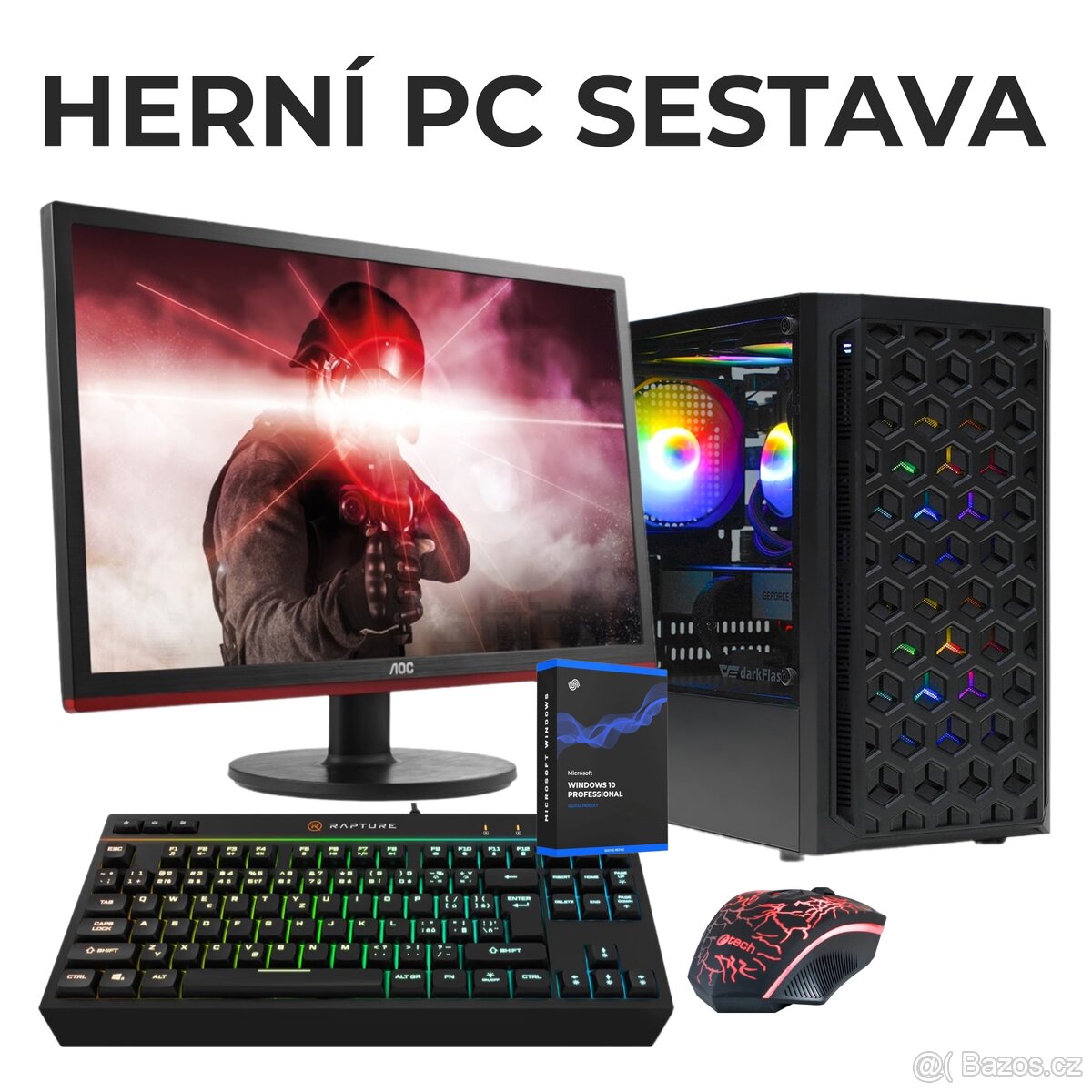 ZÁRUKA 1 ROK: Intel Core i5 / RX570 / 16GB RAM / SSD