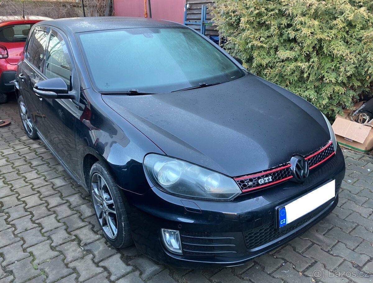 Vůz na díly VW Golf 6 GTI hatchback r.v. 2010 CCZB LTL LC9X