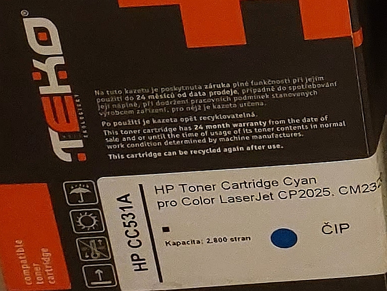 Toner CC531A