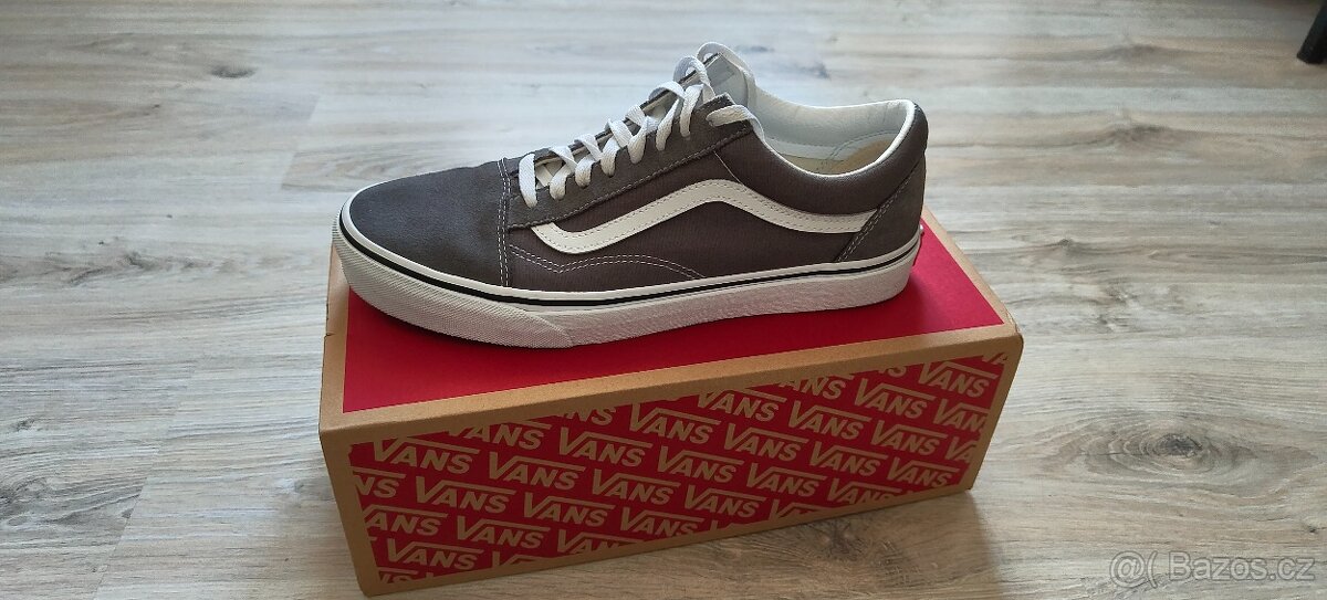 Vans Tenisky Old Skool barva Šedá EU43