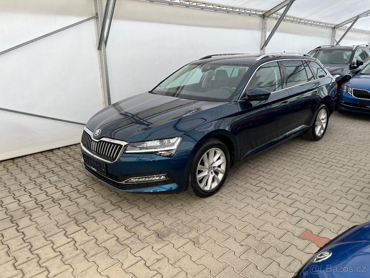 Škoda Superb III combi 2.0TDi,140kW,DSG,StylePlus,LED,tažné