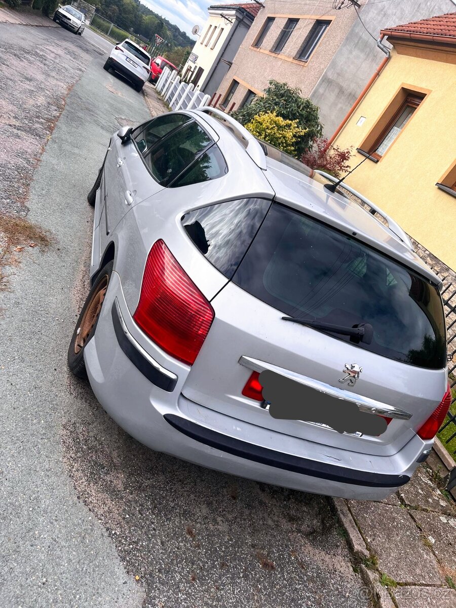 Peugeot 407 SW 1.6hdi na náhradní díly