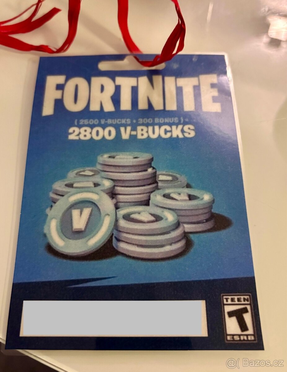 2800 V-Bucks Fortnite na XBox