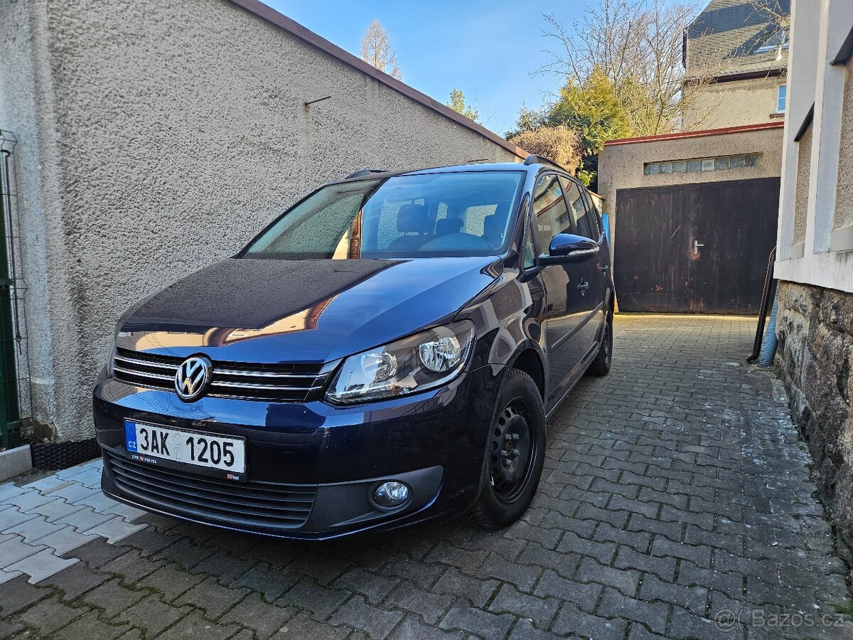 Vw Touran 1.2tsi 60000km ČR auto 1. Majitel Lékař