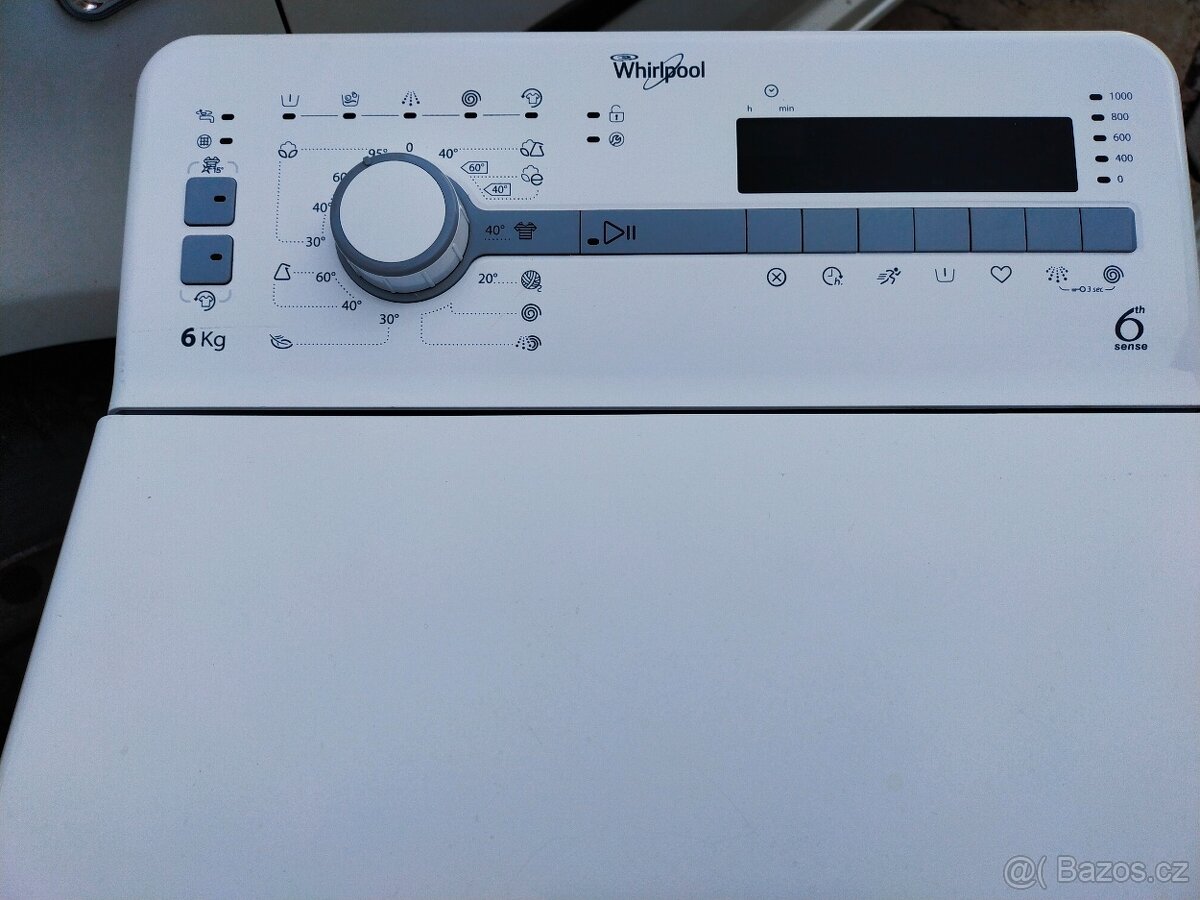 Prodám plně funkční dig.pračku zn.WHIRLPOOL na 6kg--DOVEZU--