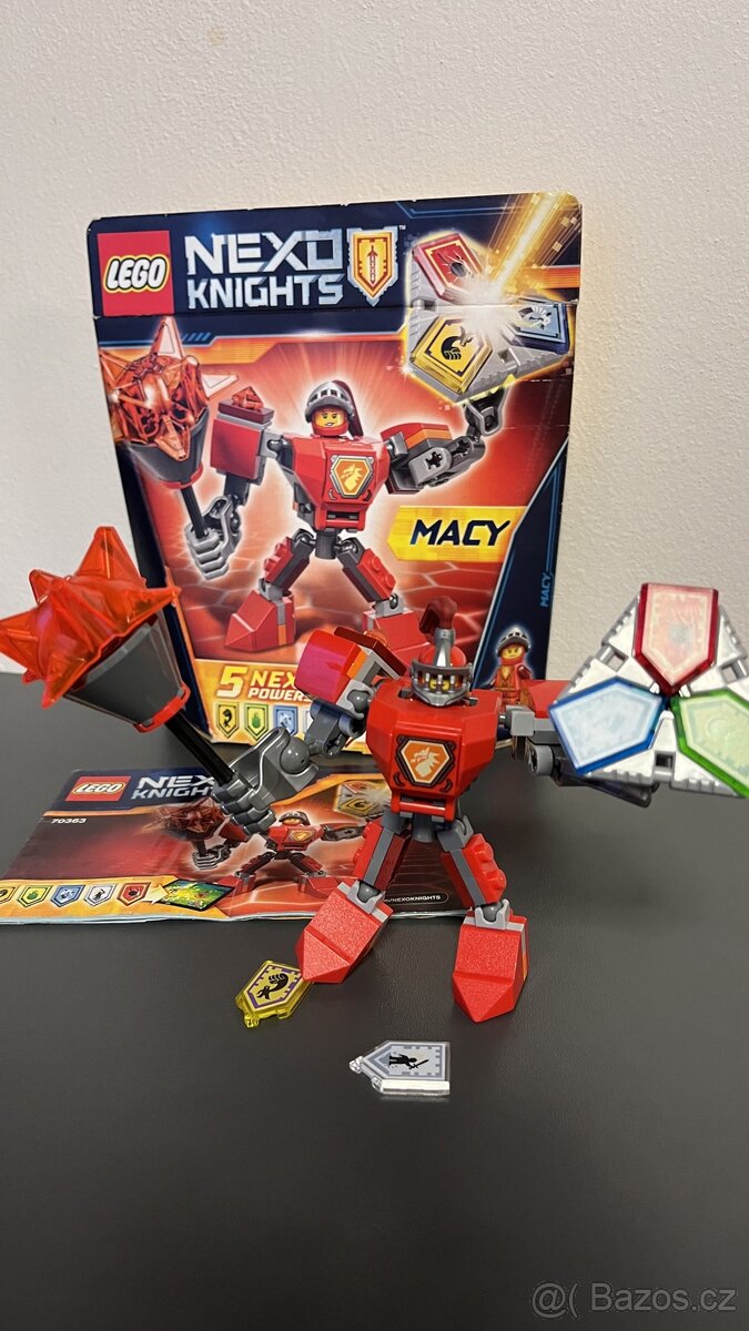 LEGO Nexo Knights 70363 Macy v bojovém obleku