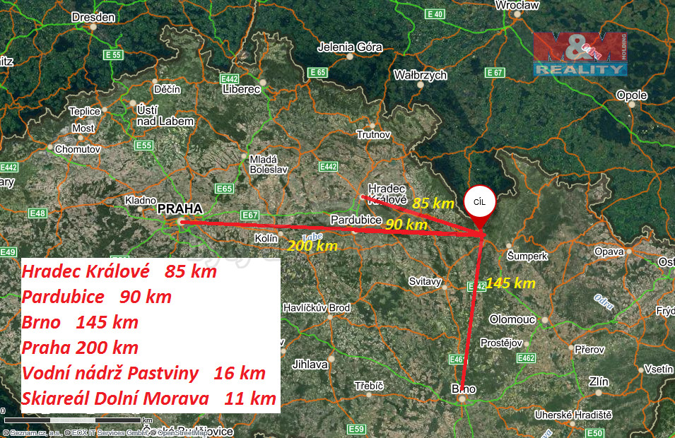 Prodej pozemku k bydlení, 1000 m², Červená Voda