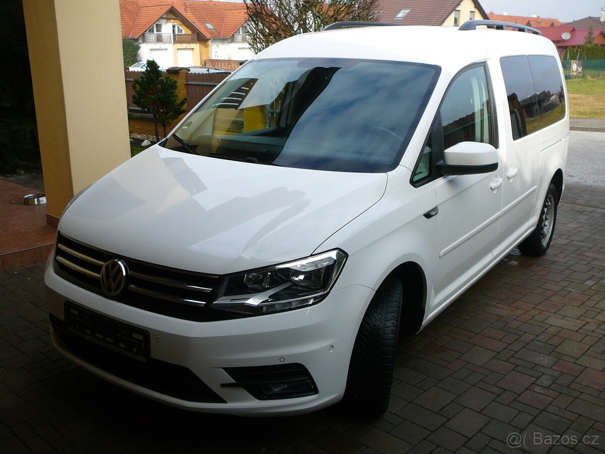 VW CADDY MAXI 2,0TDI 110KW DSG NAVI ACC FRONT VYH.OKNO PARKP