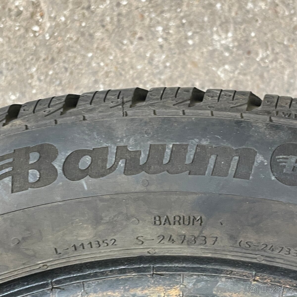 Zimní pneu 195/50 R15 82H Barum 6,5-7mm