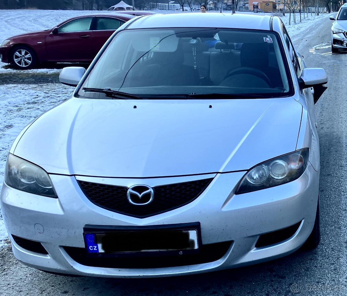 Mazda 3 bk 1.6 77kw - benzín, sedan - ND