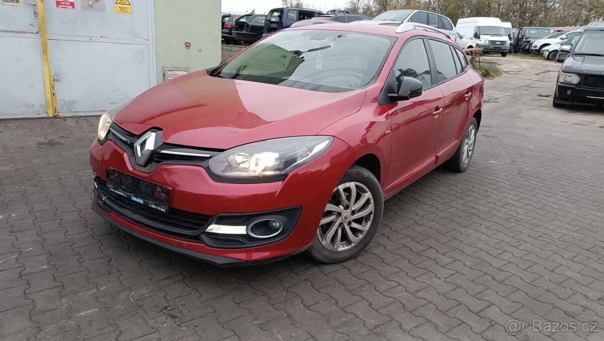 Renault Megane III 1.2Tci 85kW rok 2015 barva TENNJ megane 3