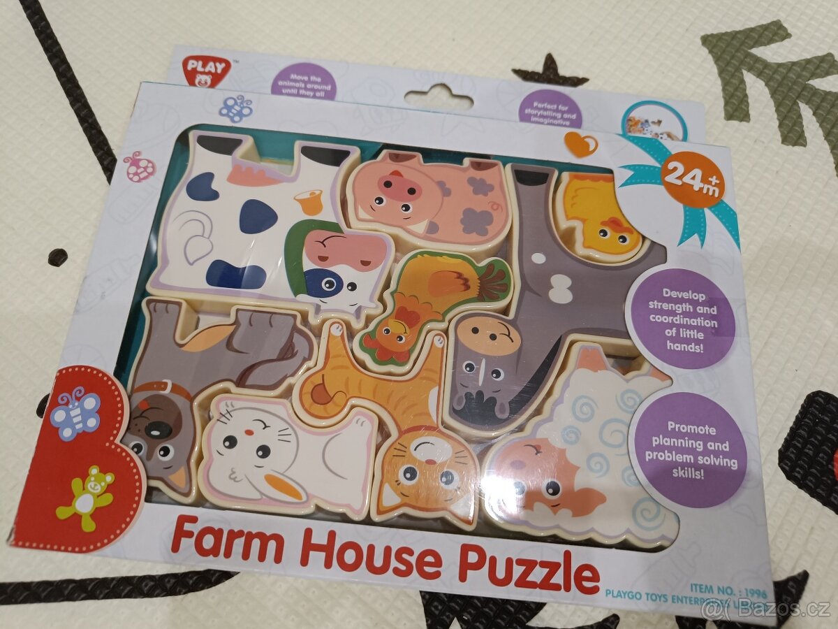 Farm House Puzzle od Play 100 kč