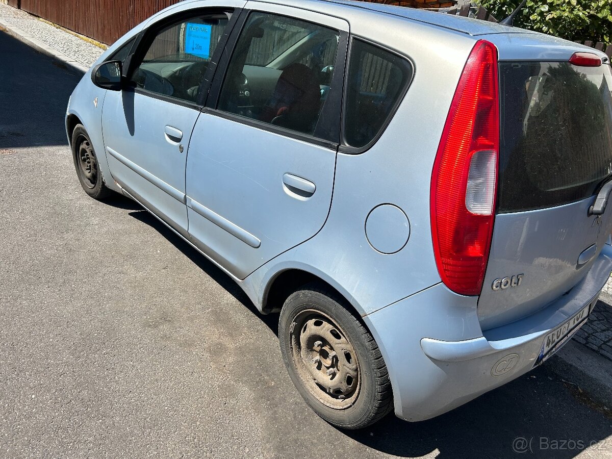 mitsubishi colt 1,5i 80kw rok 2004 na díly