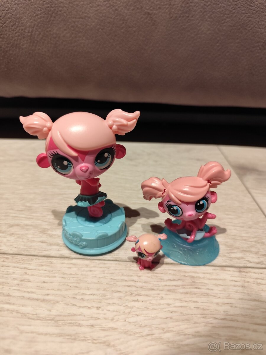 Lps littlest Petshop krásná opičí rodinka