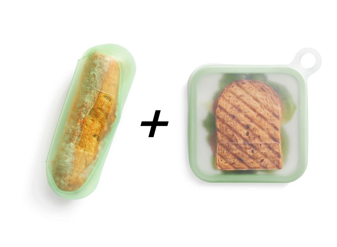 Sada silikonových obalů sandwich Lékué Reusable Sandwich & B