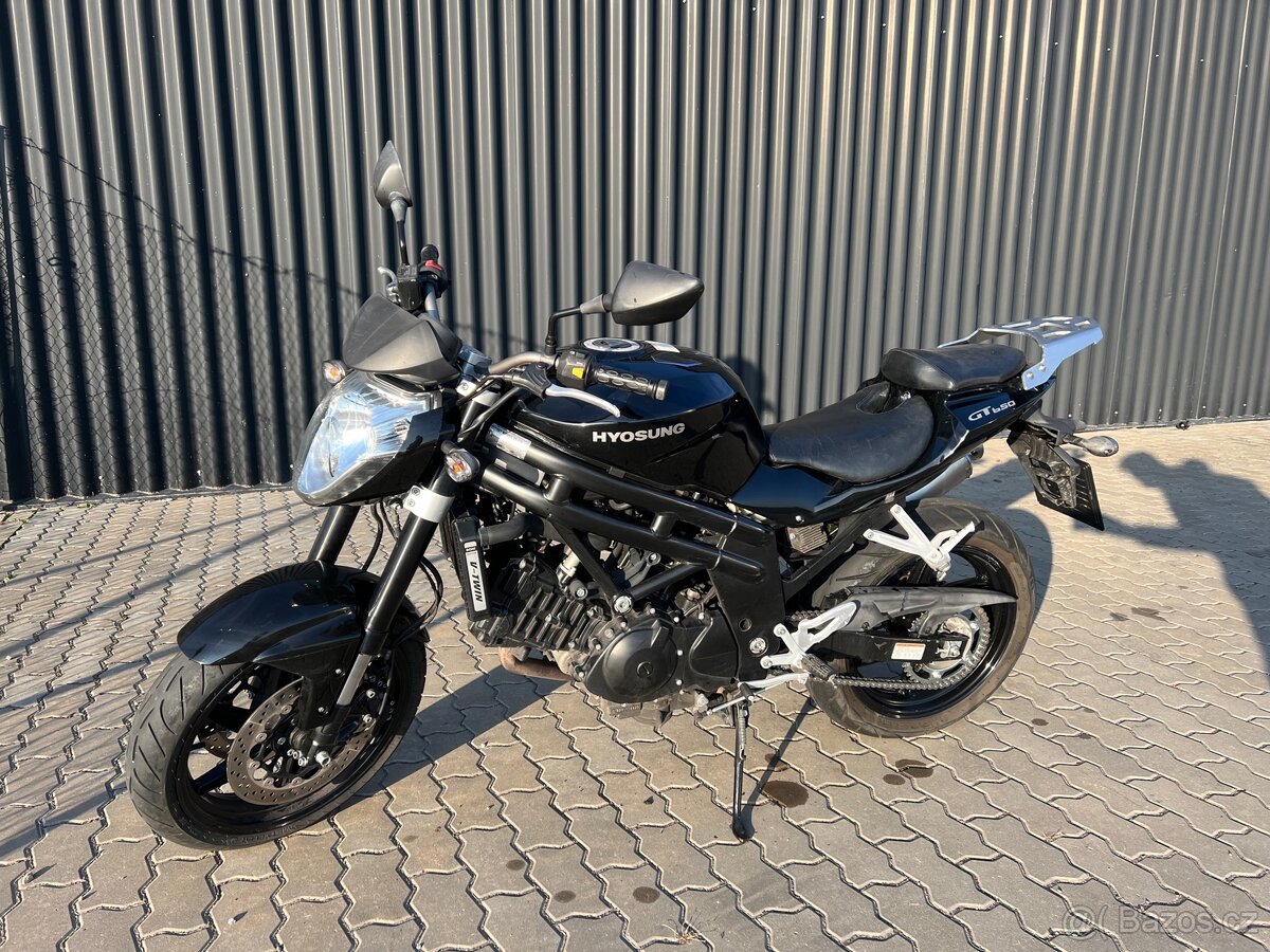 Hyosung GT650 comet, po servise, nová STK, nový motor