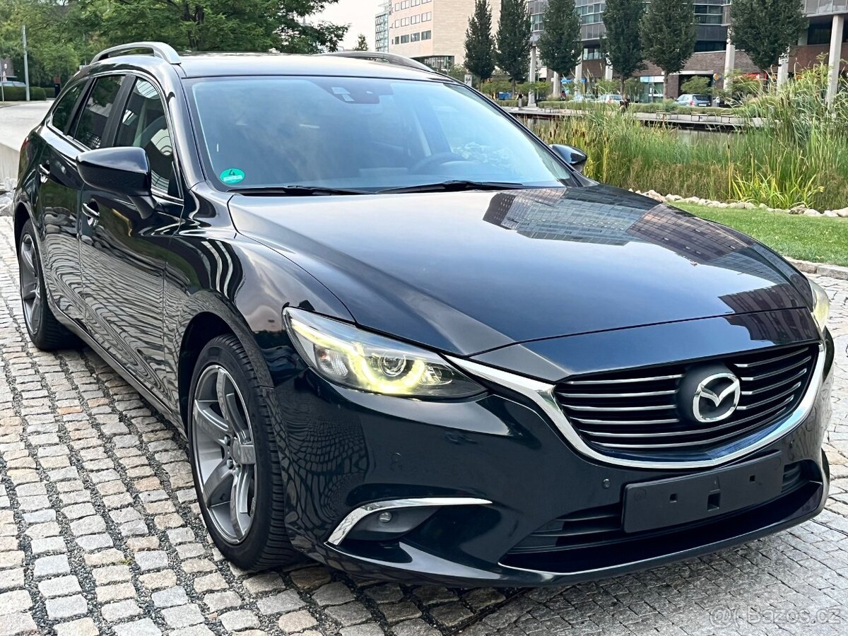 Mazda 6 2.0i FACELIFT 1.MAJITEL LED VÝHŘEV SERVISKA TOP STAV