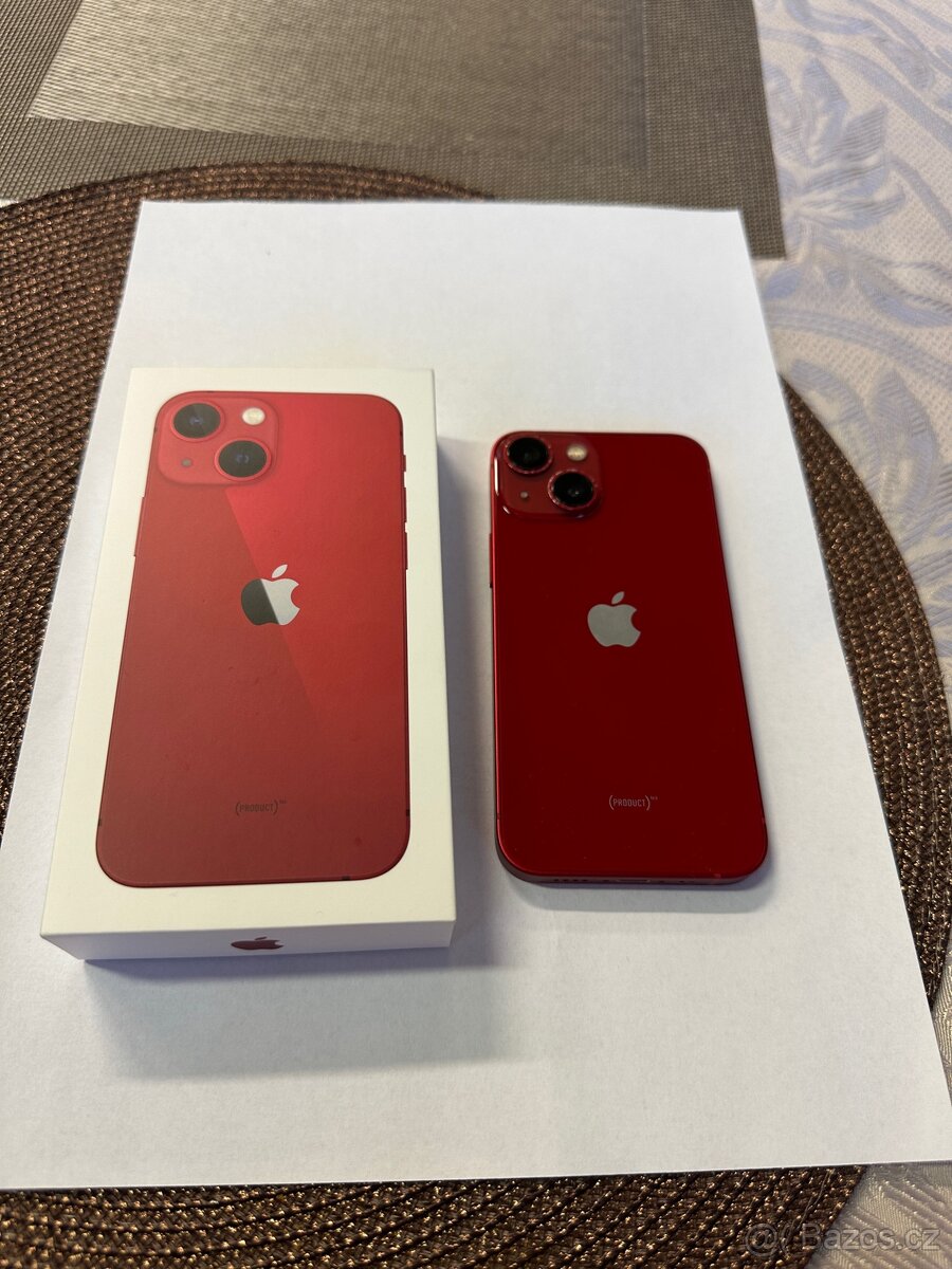 Apple Iphone 13 mini 128 gb red / červený